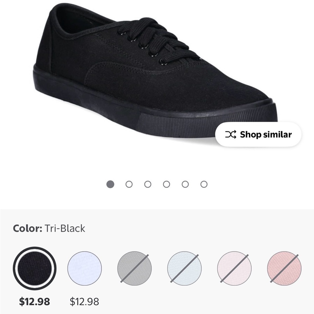 Women’s canvas sneaker